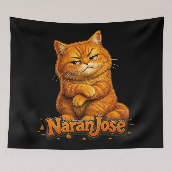 Item preview, NaranJose – Grumpy Orange Cat | Funny Cat Meme Design for Cat Lovers designed and sold by Kittcatking.