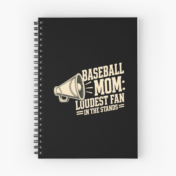Item preview, Baseball Mom Megaphone Loudest Fan T-Shirt designed and sold by Uglyandcute.