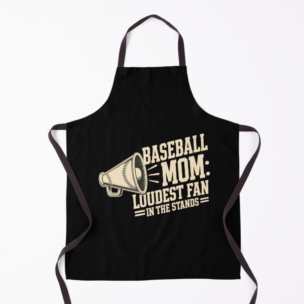 Item preview, Baseball Mom Megaphone Loudest Fan T-Shirt designed and sold by Uglyandcute.