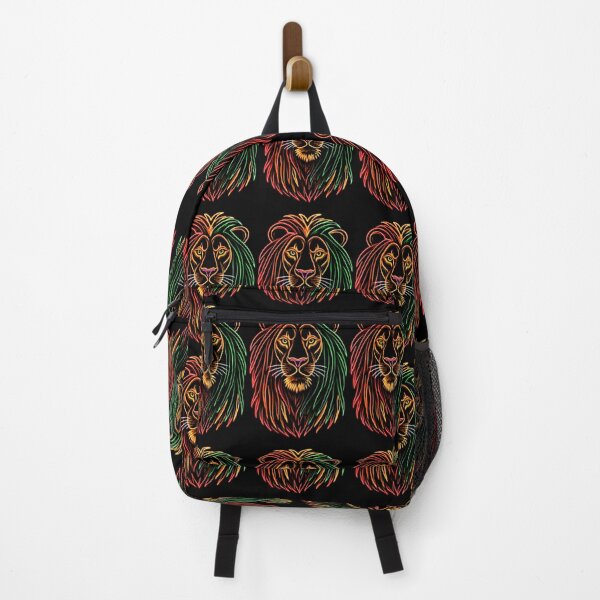 Item preview, Neon Rastafarian Lion designed and sold by vilvilart.