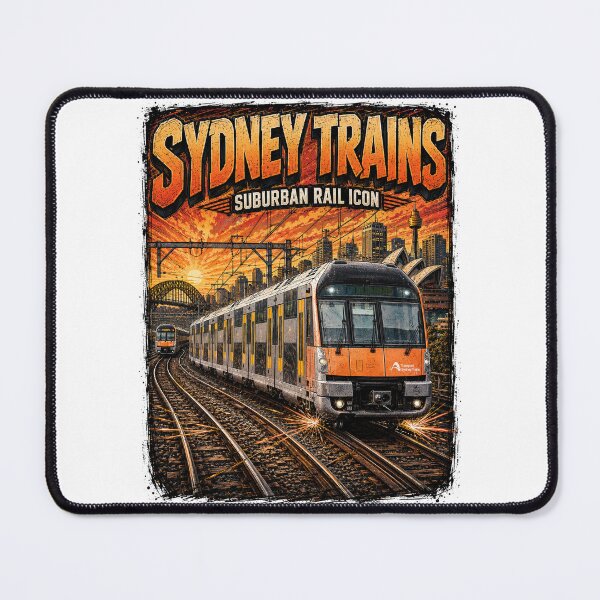 Item preview, Sydney Trains - Explore Australia by Rail designed and sold by Holiday-Hunter.