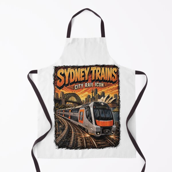 Item preview, Sydney Trains - Riding the Rails Down Under designed and sold by Holiday-Hunter.