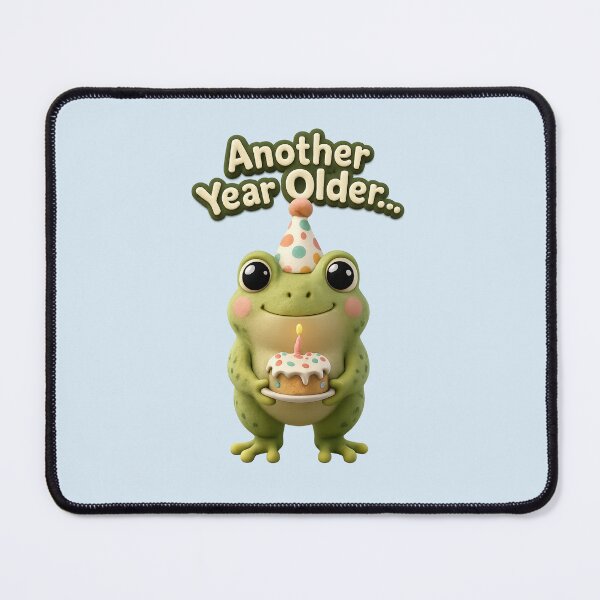 Item preview, Cute Frog Birthday Meme | Kawaii 3D Happy Birthday Animal Art designed and sold by Moons Studio.