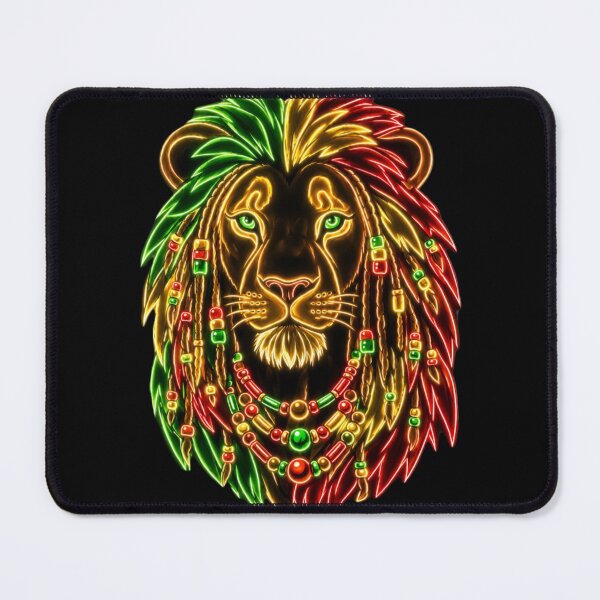 Item preview, Neon Rasta Lion designed and sold by vilvilart.