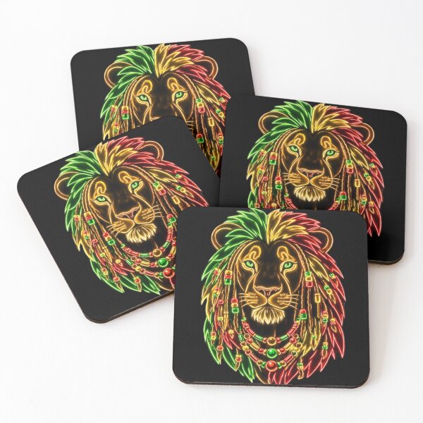 Item preview, Neon Rasta Lion designed and sold by vilvilart.