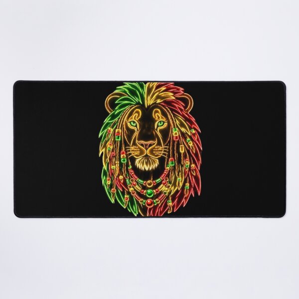 Item preview, Neon Rasta Lion designed and sold by vilvilart.