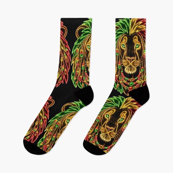 Item preview, Neon Rasta Lion designed and sold by vilvilart.