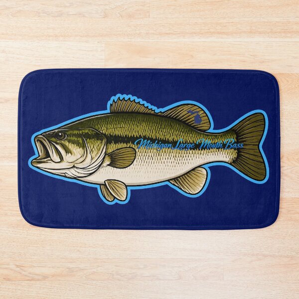 Item preview, Michigan Large Mouth Bass designed and sold by FreshWaterWares.
