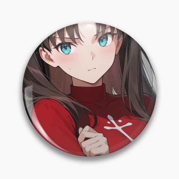 Item preview, Rin Tohsaka Red Turtleneck Sweater Fate designed and sold by KomiArts.