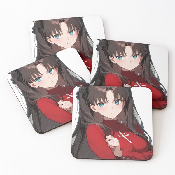 Item preview, Rin Tohsaka Red Turtleneck Sweater Fate designed and sold by KomiArts.