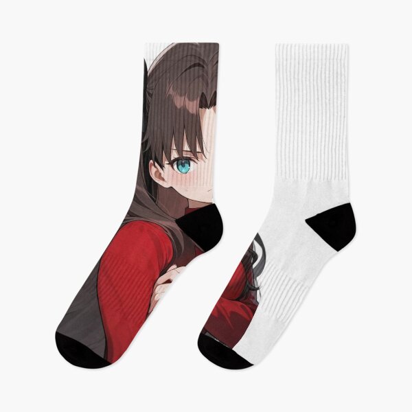 Item preview, Rin Tohsaka Red Turtleneck Sweater Fate designed and sold by KomiArts.