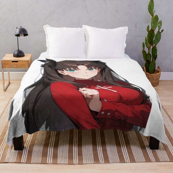 Item preview, Rin Tohsaka Red Turtleneck Sweater Fate designed and sold by KomiArts.
