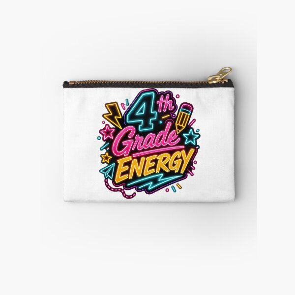 Item preview, 4th Grade Energy Retro Neon Back to School Teacher Student T-Shirt designed and sold by FestivityFinds.