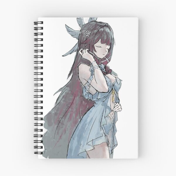 Item preview, Columbina Blue Dress Genshin Impact designed and sold by KomiArts.