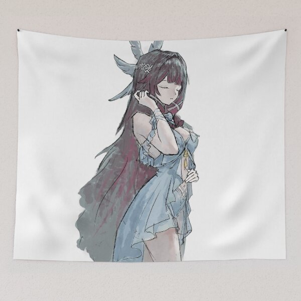 Item preview, Columbina Blue Dress Genshin Impact designed and sold by KomiArts.