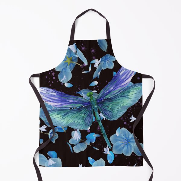 Artikelvorschau, Kunstdesign mit blauer Libelle entworfen und verkauft von MountainRoisin.
