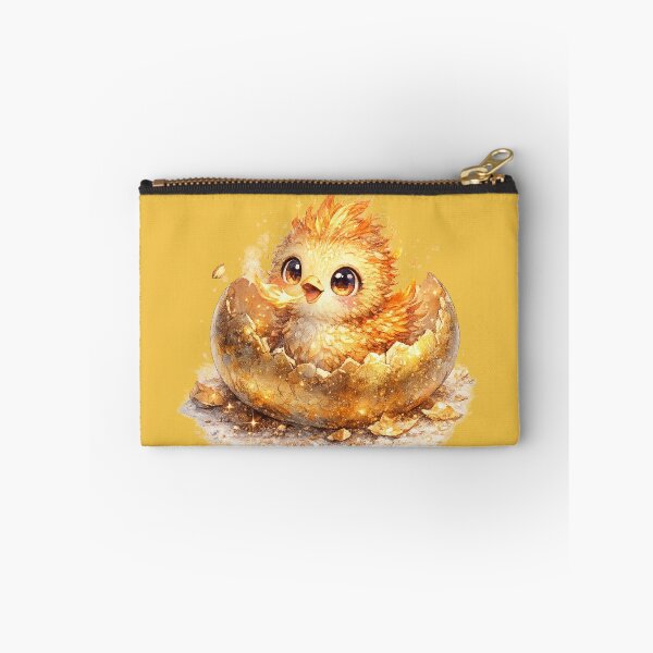 Item preview, Chibi Phoenix Chick Illustration – Cute Newly Hatched Fire Bird Art designed and sold by MagicMakerPh.