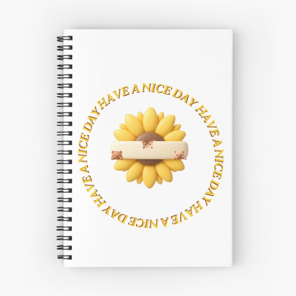 Item preview, Cheerful Sunflower Have a Nice Day designed and sold by AdilaStudio.
