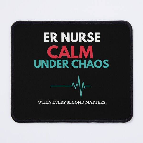 Item preview, ER Nurse Calm Under Chaos designed and sold by amndro.