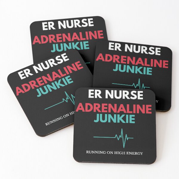 Item preview, ER Nurse Adrenaline Junkie designed and sold by amndro.