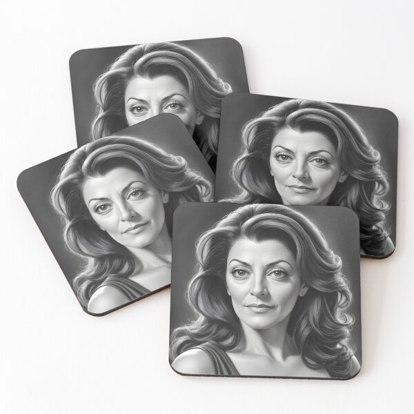 Item preview, Marina Sirtis designed and sold by WorldofCharcoal.