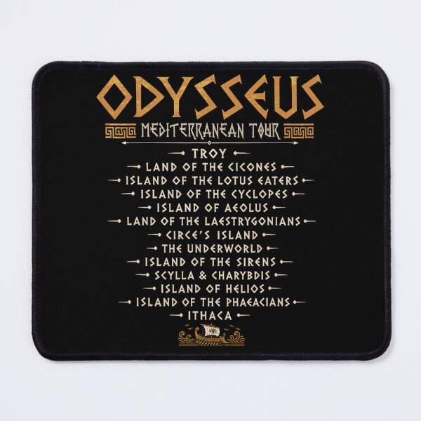 Item preview, Greek Mythology Odysseus World Tour Ancient Greece History designed and sold by watanabeee.