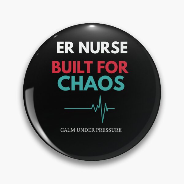 Item preview, ER Nurse Built For Chaos designed and sold by amndro.