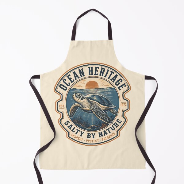 Item preview, Ocean Heritage Sea Turtle designed and sold by VINTAGE BY LAMBERTINY .