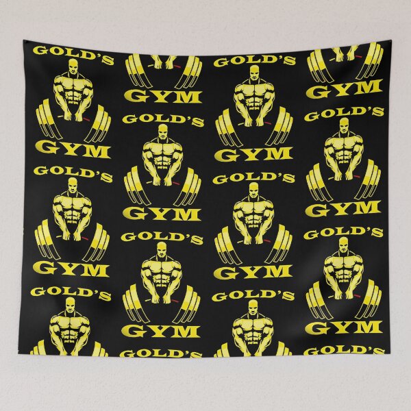 Item preview, Hardcore Yellow Bodybuilder Heavy Weightlifter Gym designed and sold by Trezcharacts.