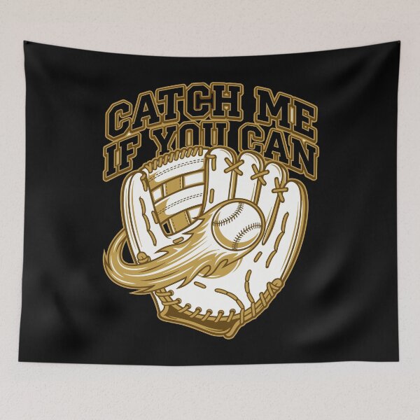 Item preview, Baseball Retro Baseball Glove Catch Me If You Can Design designed and sold by Uglyandcute.