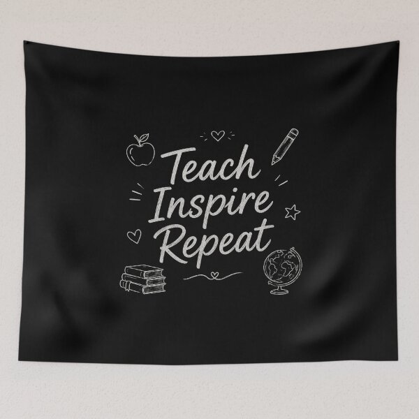 Item preview, Teach Inspire Repeat Teacher Appreciation Gift designed and sold by FestivityFinds.