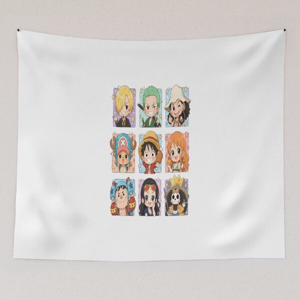 Item preview, One Piece Crew in My Cute Chibi Style  T-Shirt designed and sold by oganespegenh.