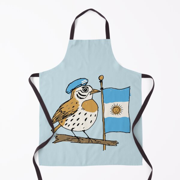 Item preview, Hornero and argentinian flag designed and sold by Kaigorshirts.
