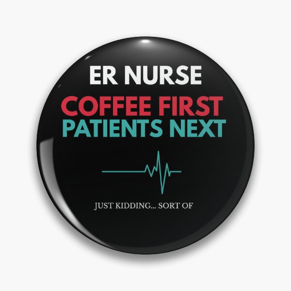 Item preview, ER Nurse Coffee First Patients Next designed and sold by amndro.