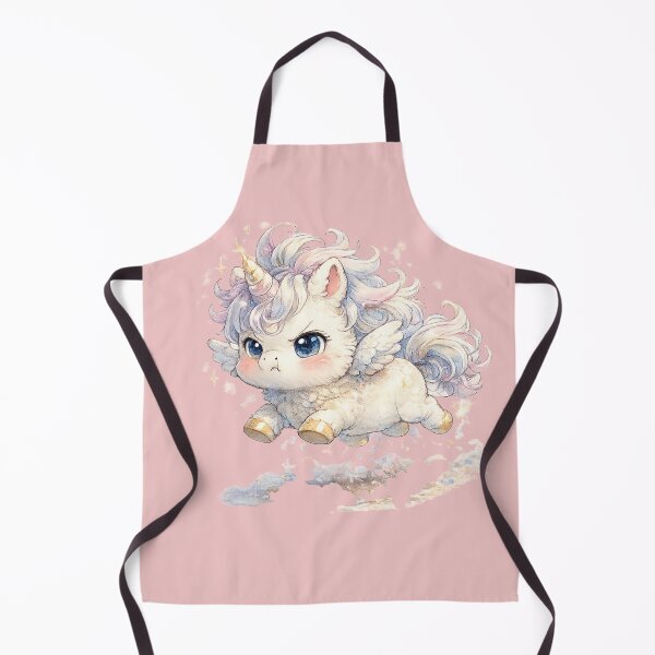 Item preview, Kawaii Pegasus Foal Illustration – Cute Determined Baby Winged Horse Art designed and sold by MagicMakerPh.