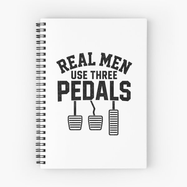 Item preview, Real Men Use Three Pedals Car Guy designed and sold by KarimSoCute.