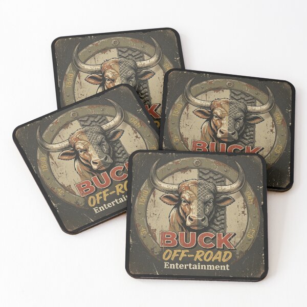 Item preview, Buck Off-Road Entertainment Logo | 1940s  designed and sold by PESCORAN.