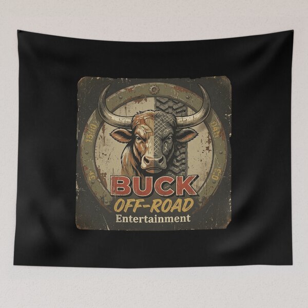Item preview, Buck Off-Road Entertainment Logo | 1940s  designed and sold by PESCORAN.