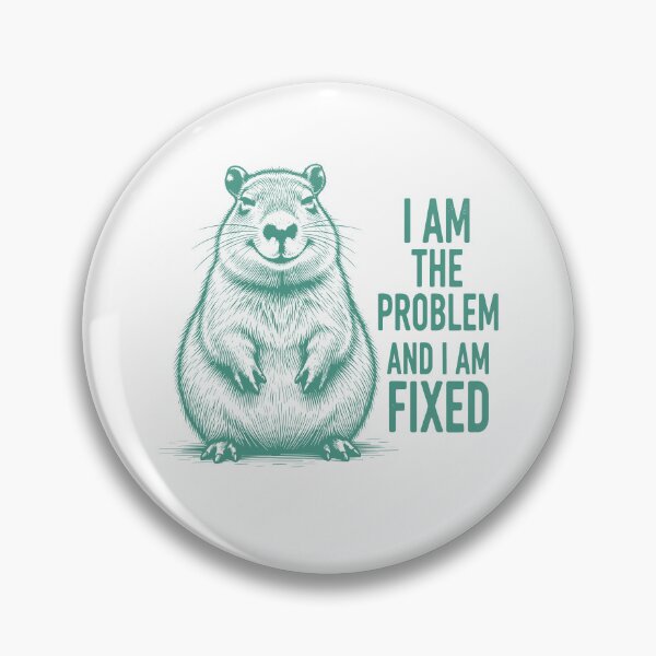 Item preview, I Am The Problem And I Am Fixed designed and sold by Johnny-Store.