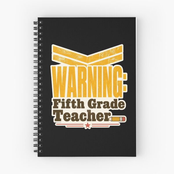 Item preview, Funny Warning Fifth Grade Teacher Distressed Retro Chevron designed and sold by FestivityFinds.