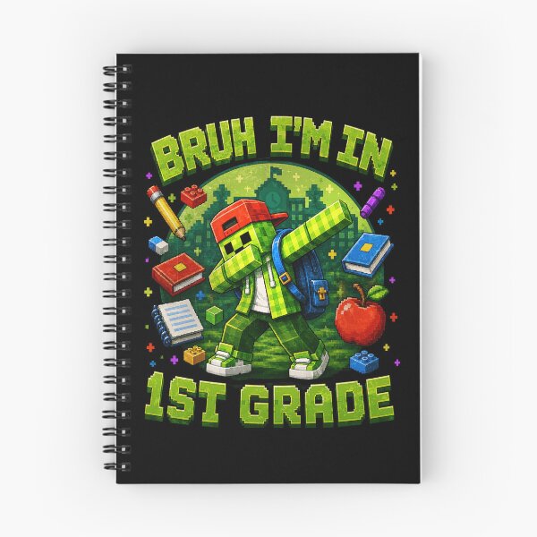 Item preview, Bruh I'm In 1st Grade Dabbing Gamer Back To School Pixel Art designed and sold by watanabeee.