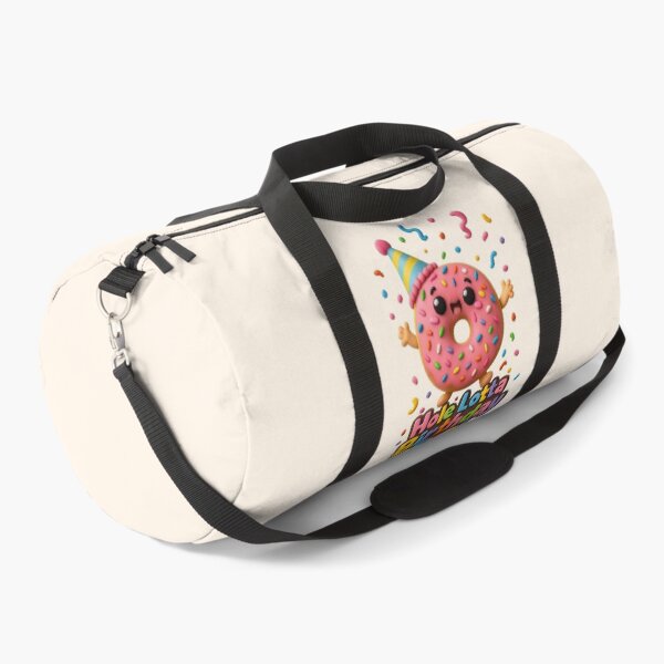 Item preview, Cute Donut Birthday Party| Kawaii 3D Happy Birthday Party Art designed and sold by Moons Studio.
