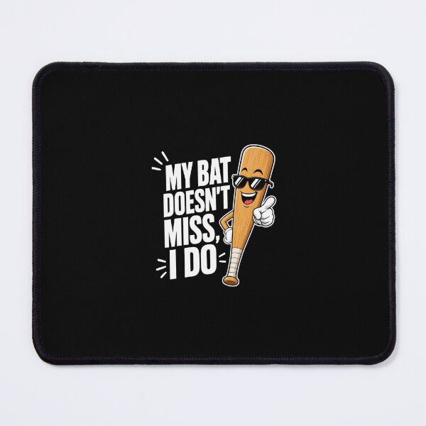 Item preview, Baseball Cartoon Baseball Bat Funny Quote T-Shirt Design designed and sold by Uglyandcute.