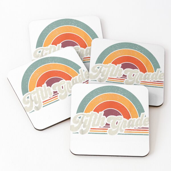 Item preview, Retro Groovy Fifth 5th Grade Rainbow Teacher Back To School designed and sold by Ardonaredb.
