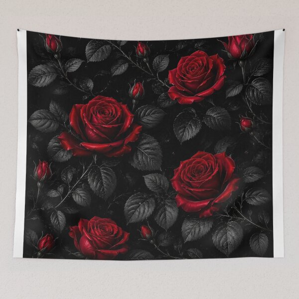 Item preview, dark red roses designed and sold by INKRebelGraphic.
