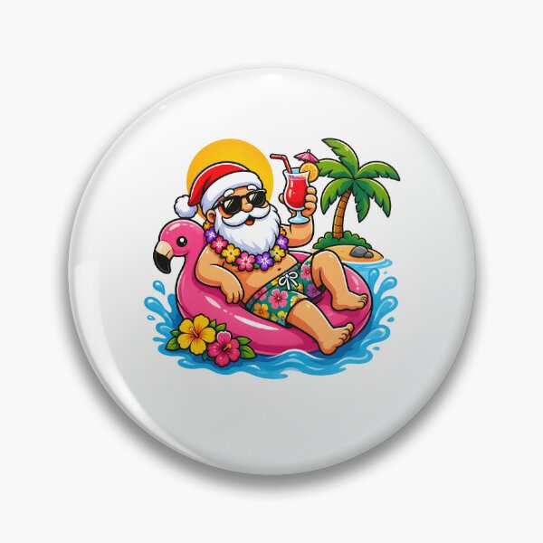 Item preview, Santa Claus in Swim Christmas in July designed and sold by KarimSoCute.