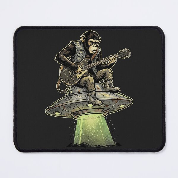 Item preview, Cool Chimp Rocker UFO Guitarist designed and sold by legendaryskins.