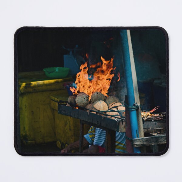 Item preview, Coconut grills and street food designed and sold by franck380.