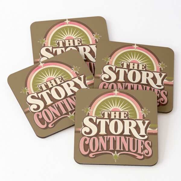 Item preview, The Story Continues Retro Quote | Inspirational Women Growth Mindset Design designed and sold by Soft Strength Studio.