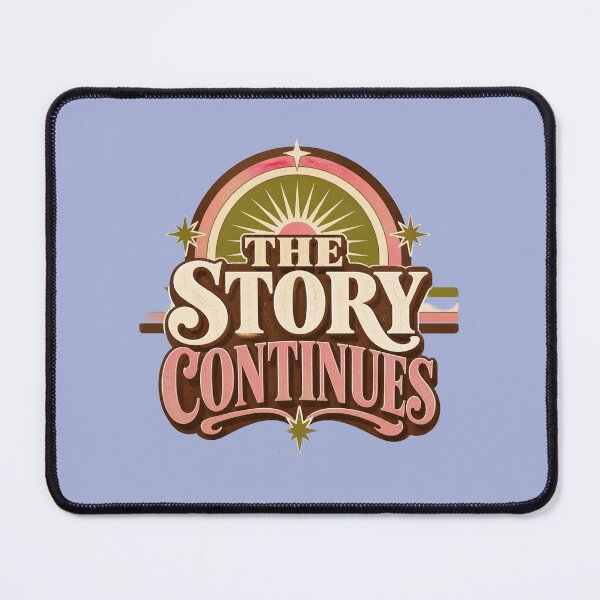 Item preview, The Story Continues Retro Quote | Inspirational Women Growth Mindset Design designed and sold by Soft Strength Studio.